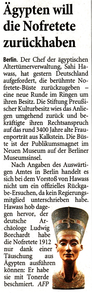 Westdeutsche Zeitung 25.01.2011