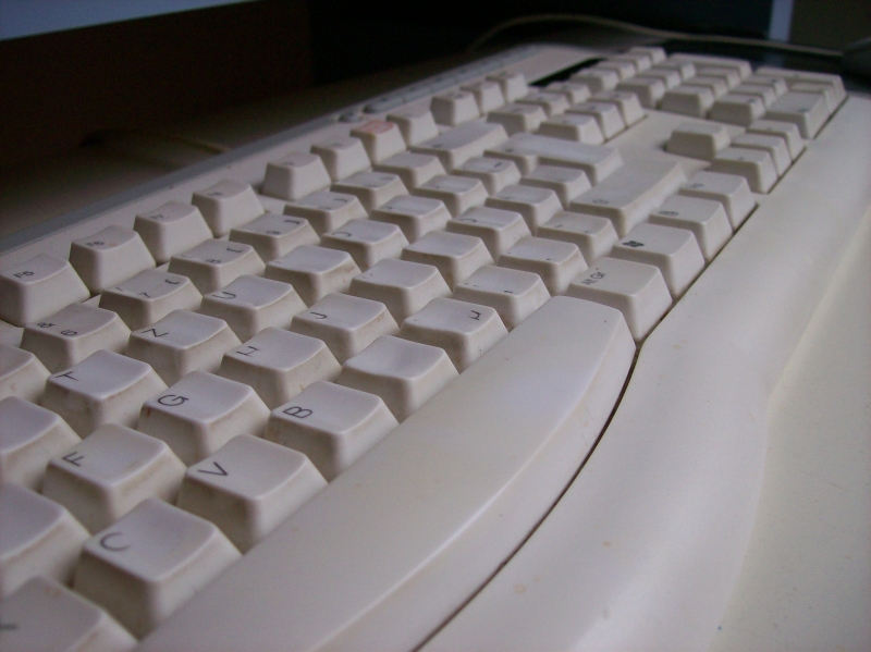 Abgenutzte Tastatur