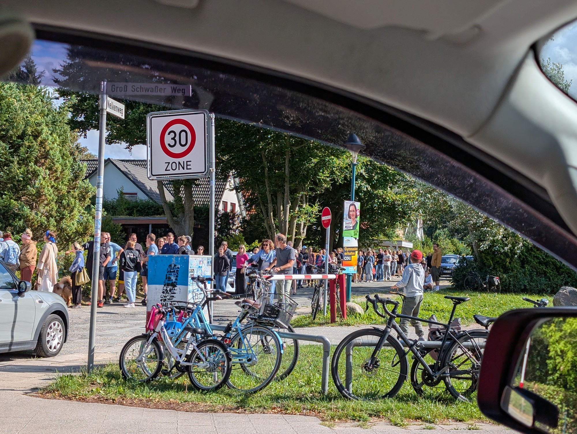 Lange Warteschlagen