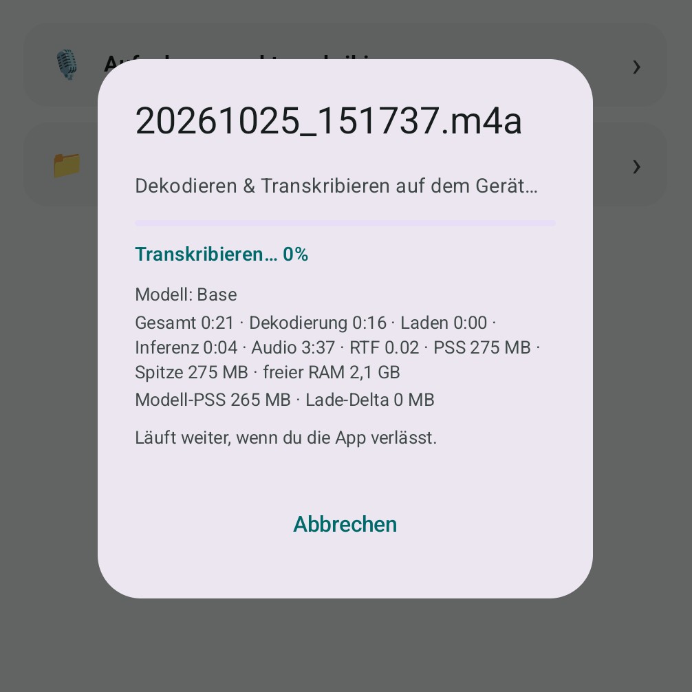 Transkript-Spaß mit AI